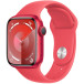 Smartwatch Apple Watch 9 MRXG3QP/A - 41mm GPS aluminium (PRODUCT)RED z paskiem sportowym w kolorze (PRODUCT)RED, rozm. S|M